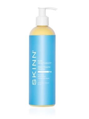 New SKINN COSMETICS OLIVE AND ENZYME CLEANSER  w/pump 12.0 oz
